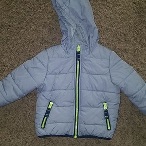 Jersey Lined Puffy Coat from Carters - 12 months